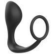ADDICTED TOYS – ANAL PLUG WITH BLACK SILICONE RING