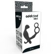 ADDICTED TOYS – ANAL PLUG WITH DOUBLE PENIS RING AND TESTICLES BLACK 4