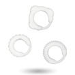 ADDICTED TOYS – C-RING SET CLEAR 3
