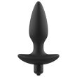 ADDICTED TOYS – MASSAGER PLUG ANAL WITH VIBRATION BLACK