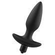 ADDICTED TOYS – MASSAGER PLUG ANAL WITH VIBRATION BLACK 3