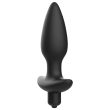 ADDICTED TOYS – MASSAGER PLUG ANAL WITH VIBRATION BLACK 5