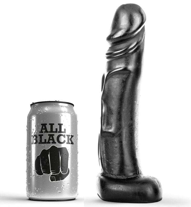 ALL BLACK – DILDO 22 CM