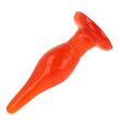 BAILE – RED SOFT TOUCH ANAL PLUG 14.2 CM 3
