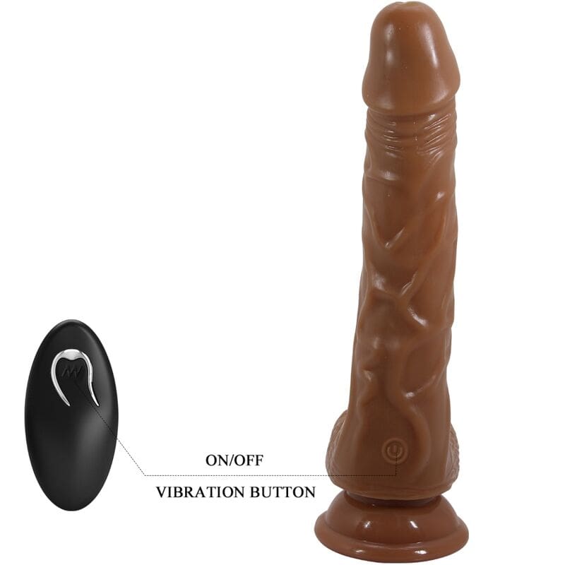 BAILE – REALISTIC VIBRATOR WITH REMOTE CONTROL SUCTION CUP 4
