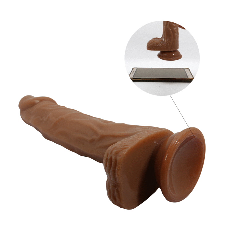 BAILE – REALISTIC VIBRATOR WITH REMOTE CONTROL SUCTION CUP 8