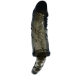 BAILE – PENIS EXTENDER COVER WITH STRAP FOR TESTICLES BLACK 13.5 CM