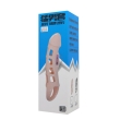 BAILE – PENIS EXTENDER COVER WITH VIBRATION AND NATURAL STRAP 13.5 CM 8