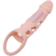 PRETTY LOVE – HARRISON PENIS EXTENDER COVER WITH VIBRATION AND STRAP 13.5 CM