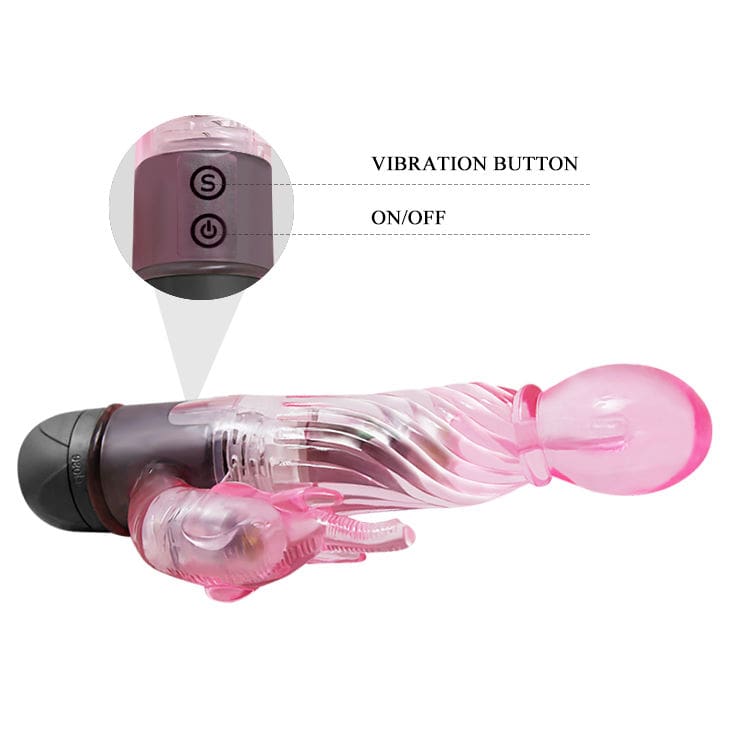 BAILE – GIVE YOU A KIND OF LOVER VIBRATOR WITH PINK RABBIT 10 MODES 7