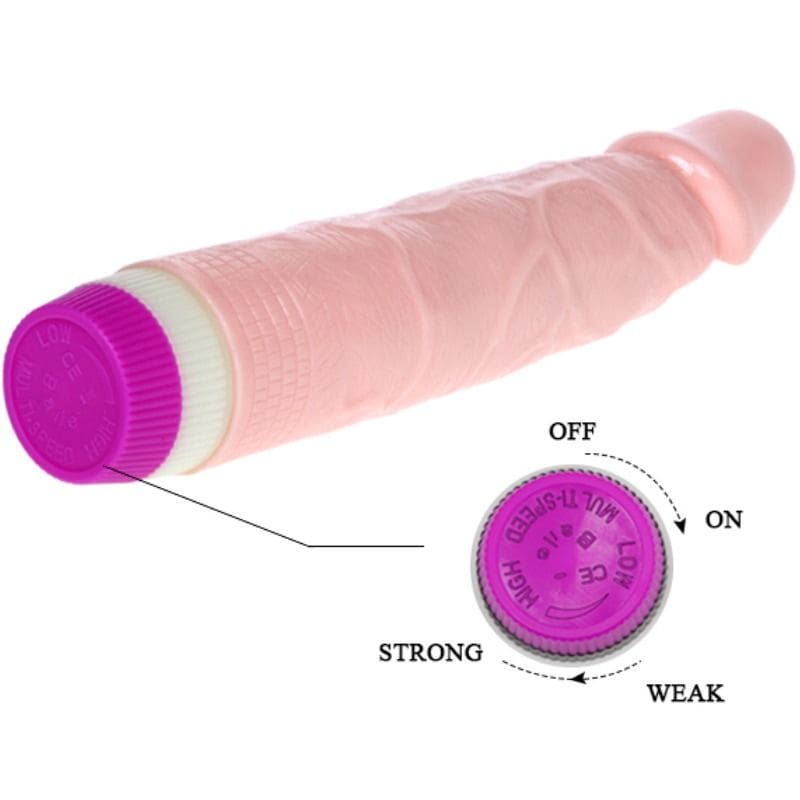 BAILE – REALISTIC VIBRATOR FOR BEGINNERS 21.5 CM 3