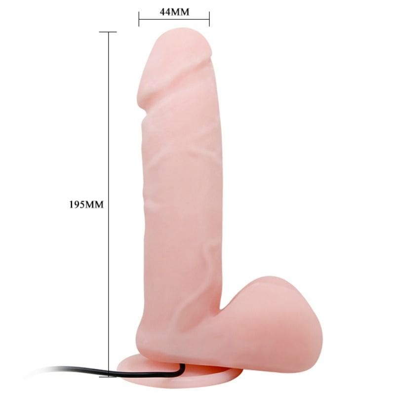 BAILE – OLIVER REALISTIC VIBRATOR WITH ROTATION FUNCTION 5