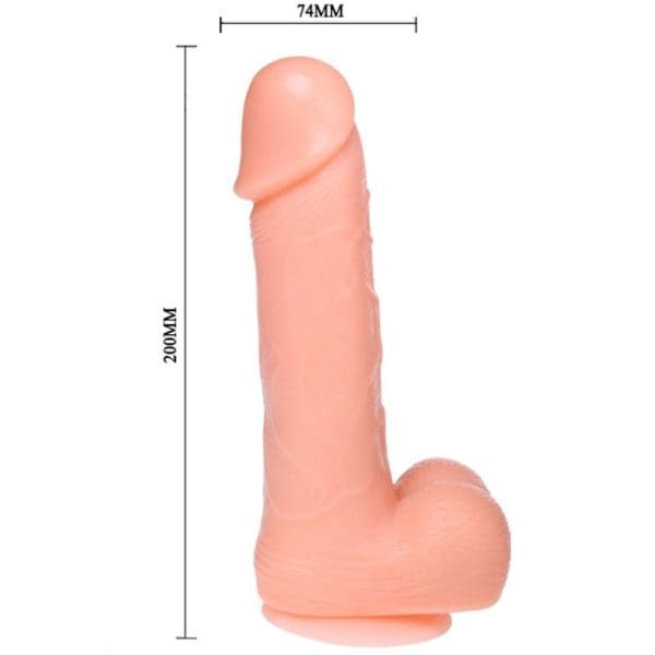 BAILE - REALISTIC DILDO DONG VIBRATION AND ROTATION 20 CM 6