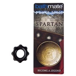 BATHMATE - SPARTAN BLACK PENIS RING 2