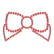BIJOUX – MIMI BOW RED NIPPLE COVERS.