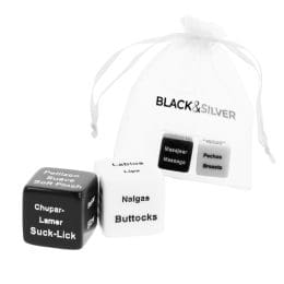 BLACK&SILVER - DICE FOR COUPLES ES/EN 2