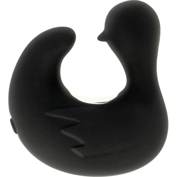 BLACK&SILVER - DUCKYMANIA RECHARGEABLE SILICONE STIMULATING DUCK THIMBLE 3