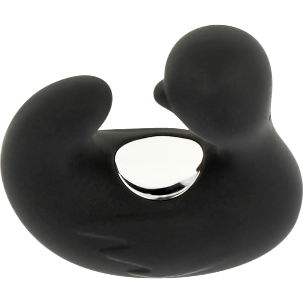 BLACK&SILVER - DUCKYMANIA RECHARGEABLE SILICONE STIMULATING DUCK THIMBLE 5