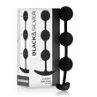 BLACK&SILVER – HARRY ANAL ROSARY 3 SILICONE SPHERES 14 CM 2