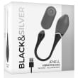 BLACK&SILVER – JENELL RECHARGEABLE VIBRATING EGG 2