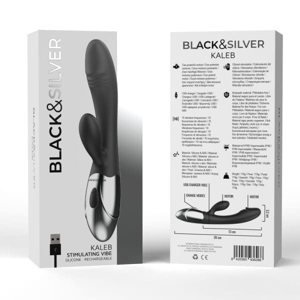 BLACK&SILVER - KALEB STIMULATING VIBE 7