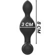 BLACK&SILVER – TUCKER SMALL SILICONE ANAL PLUG REMOTE CONTROL 6