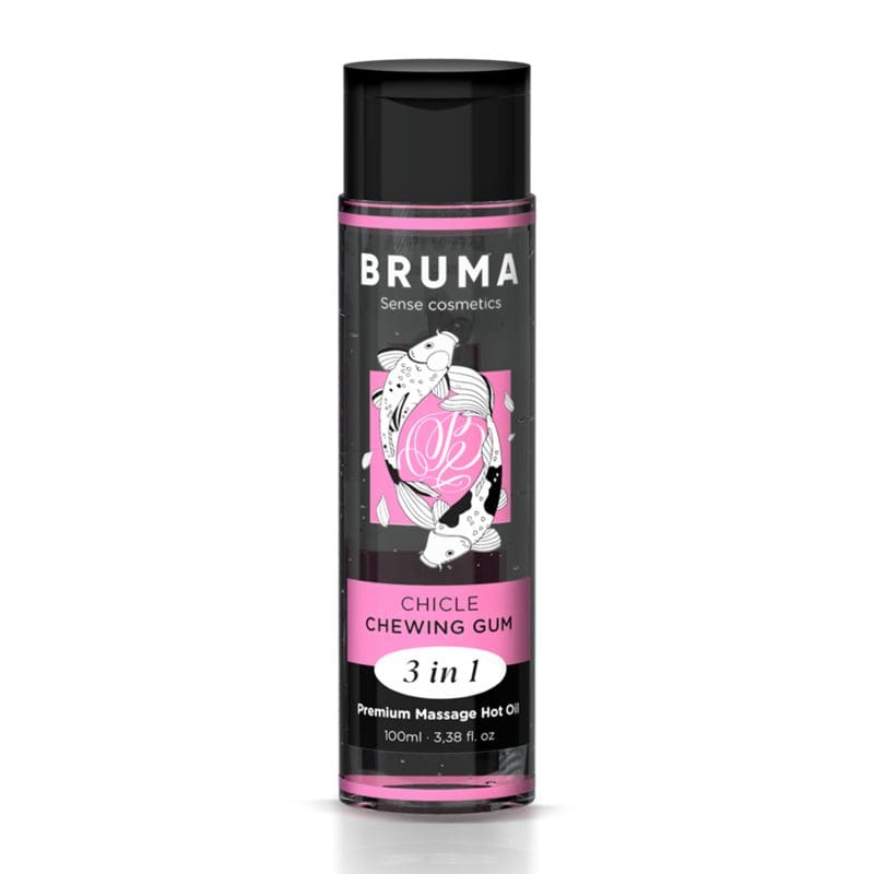 BRUMA – PREMIUM MASSAGE HOT OIL CHEWING GUM 3 IN 1 – 100 ML 2