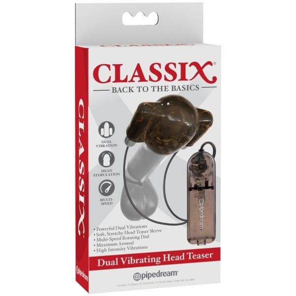 CLASSIX - DUAL VIBRATING HEAD TEASER 4