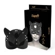COQUETTE CHIC DESIRE – VEGAN LEATHER MASK WITH CAT EARS 2