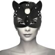 COQUETTE CHIC DESIRE – VEGAN LEATHER MASK WITH CAT EARS