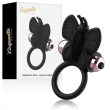 COQUETTE TOYS – COCK RING BUTTERFLY WITH VIBRATOR BLACK/ GOLD