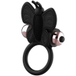 COQUETTE TOYS – COCK RING BUTTERFLY WITH VIBRATOR BLACK/ GOLD 5