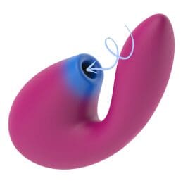 COVERME - CLITORAL SUCTION & POWERFUL G-SPOT RUSH VIBRATOR 2
