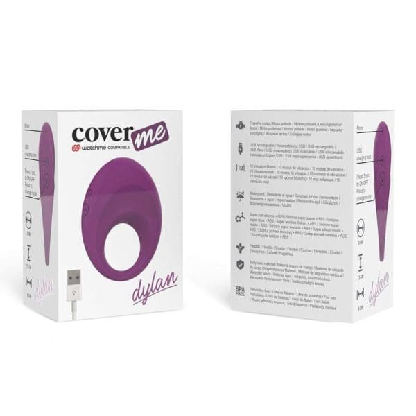 COVERME - DYLAN RECHARGEABLE RING COMPATIBLE WITH WATCHME WIRELESS TECHNOLOGY 7