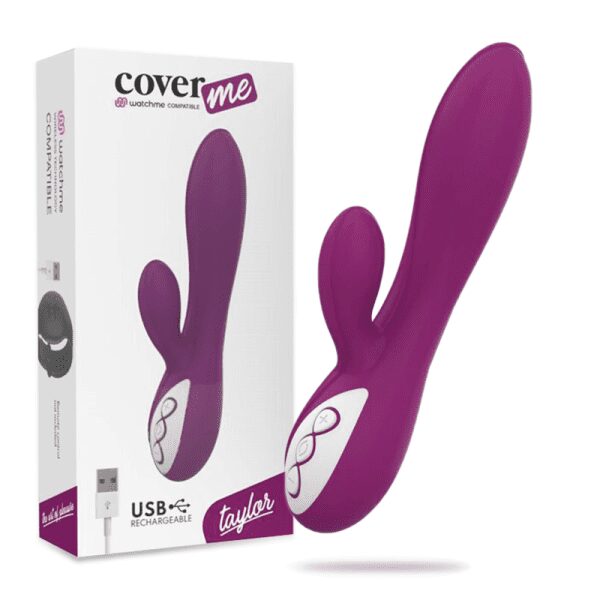 COVERME - TAYLOR VIBRATOR COMPATIBLE WITH WATCHME WIRELESS TECHNOLOGY 3