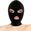 DARKNESS – BDSM SUBMISSION MASK MOUTH AND EYES BLACK