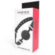 DARKNESS – BLACK BREATHABLE SILICONE GAG 4
