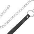 DARKNESS – SOFT LEATHER NECKLACE WITH CHAIN 3