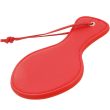 DARKNESS – RED ROUNDED FETISH PADDLE