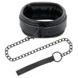 DARKNESS – BLACK LEATHER HANDCUFFS AND COLLAR 4
