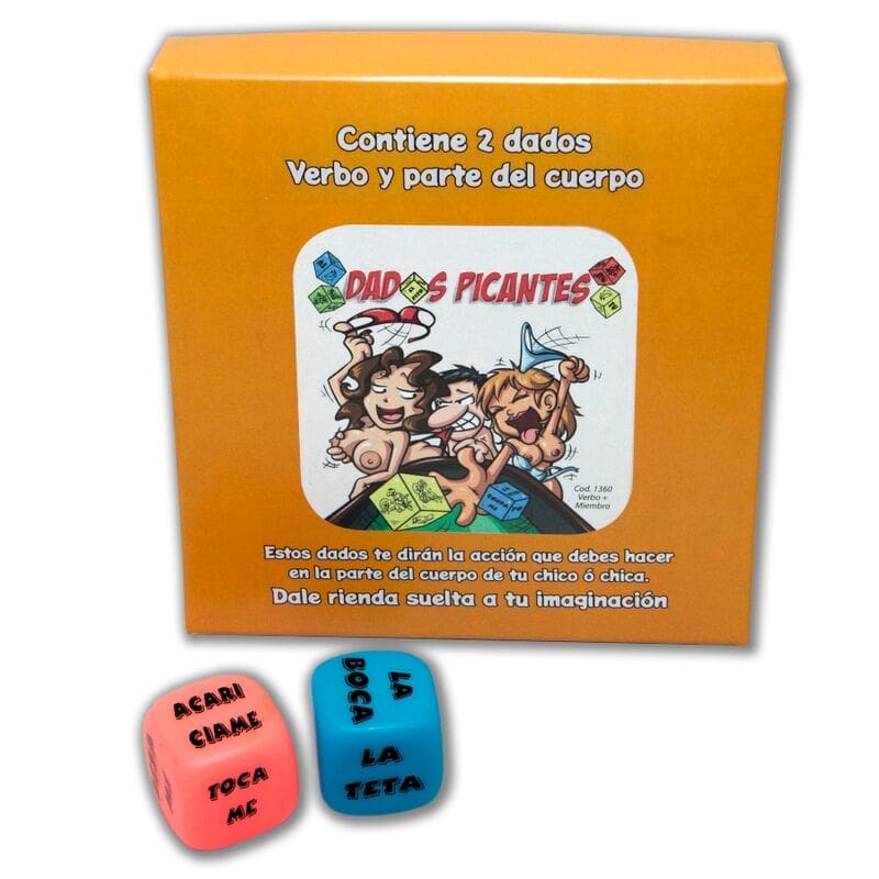 DIABLO PICANTE – 2 DICE GAME OF ACTION AND PART OF THE BODY