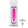 DOLCE VITA – RECHARGEABLE VIBRATOR SIX PINK 7 SPEEDS 3