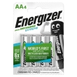 ENERGIZER – EXTREME RECHARGEABLE BATTERY HR6 AA 2300mAh 4 UNIT