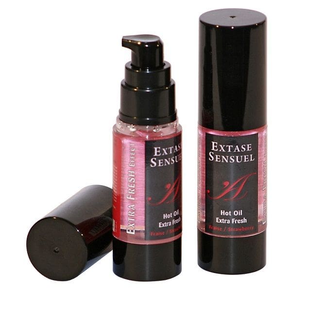 EXTASE SENSUAL – MASSAGE OIL WITH EXTRA FRESH STRAWBERRY EFFECT 30 ML