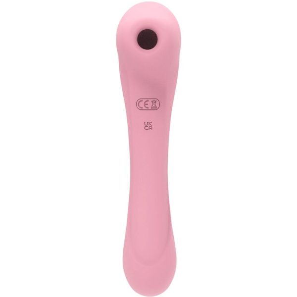 FEMINTIMATE - DAISY MASSAGER SUCTION AND VIBRATOR PINK 3