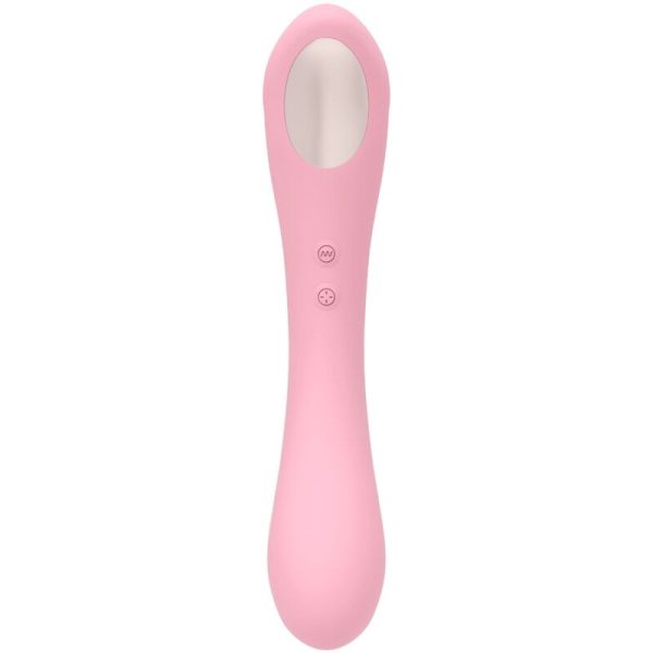 FEMINTIMATE - DAISY MASSAGER SUCTION AND VIBRATOR PINK 4