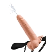 FETISH FANTASY SERIES – ADJUSTABLE HARNESS REALISTIC PENIS WITH BALLS SQUIRTING 19 CM