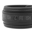 FETISH SUBMISSIVE – VEGAN LEATHER NECKLACE AND HANDCUFFS WITH NOPRENE LINING 4