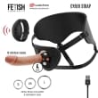 FETISH SUBMISSIVE CYBER STRAP – HARNESS WITH REMOTE CONTROL DILDO WATCHME L TECHNOLOGY