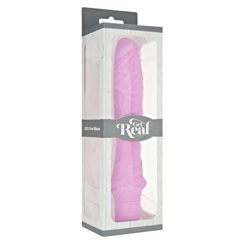 GET REAL – CLASSIC LARGE PINK VIBRATOR 3